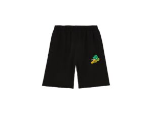 OFF-WHITE Brush Arrows Raw-Cut Shorts Black/Multi