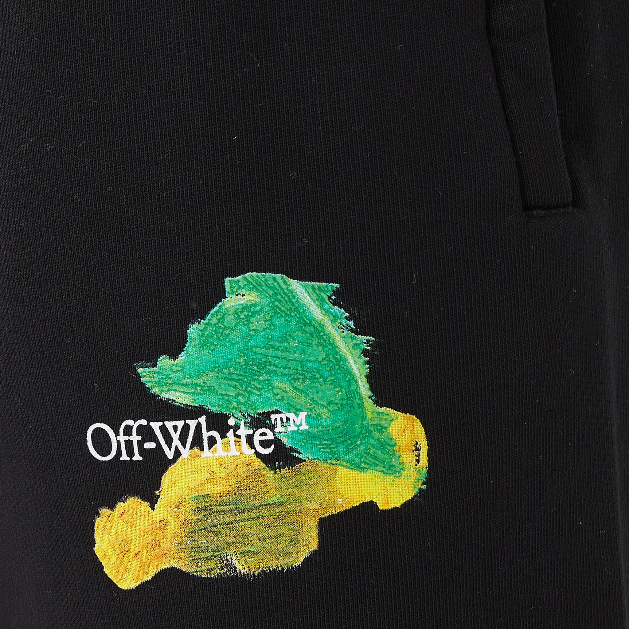OFF-WHITE Brush Arrows Raw-Cut Shorts Black/Multi - Image 3