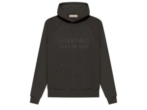 Fear of God Essentials Hoodie Off Black