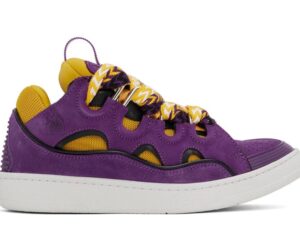 Lanvin Curb Sneakers Purple/Yellow