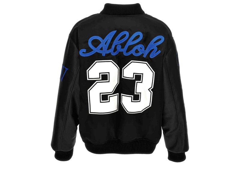 Off-White Baseball Over Varsity Jacket - Image 2