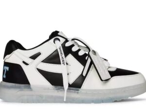 Off White Logic Out Of Office Sneakers Black/White
