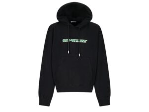 OFF-WHTE Cash Arrow Black Hoodie