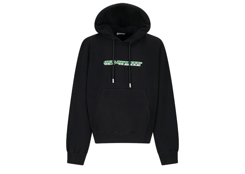 OFF-WHTE Cash Arrow Black Hoodie