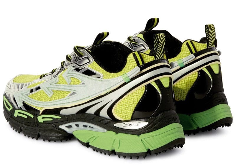 OFF-WHITE BE RIGHT BACK SILVER GREEN FLUO - Image 3