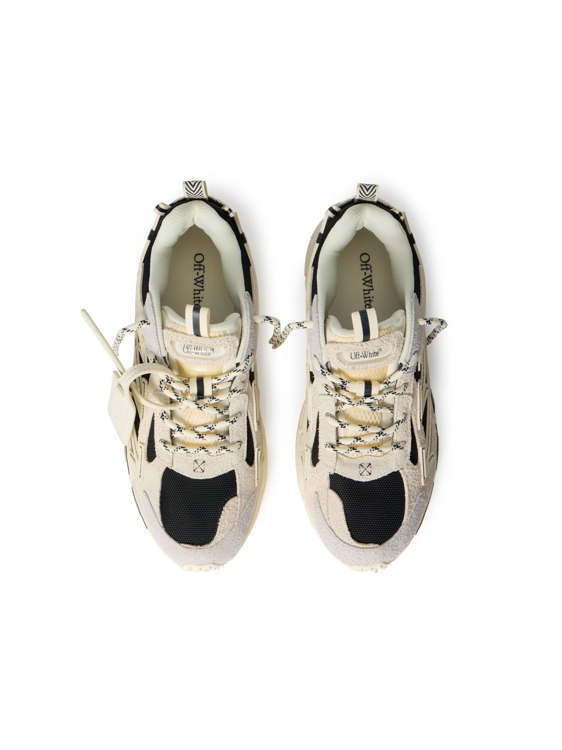 OFF-WHITE OW BE RIGHT BACK SUEDE OFF WHITE/ BLACK - Image 3