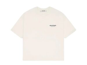 ABOUT:BLANK EMBLEM T-SHIRT "OAT"