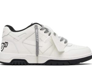 OFF-WHITE OUT OF OFFICE "OOO" LOW TOPS WHITE/BLACK