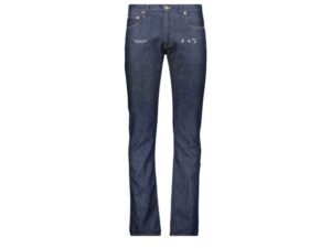 OFF-WHITE 5 POCKET SLIM FIT STAFF JEANS - BLUE