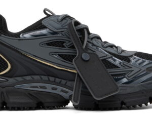 OFF-WHITE BE RIGHT BACK “BLACK” SNEAKERS